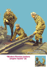 1:35 modern Russian model repairman 3-man group 1:35 Russian model repairman 978g new model 2024 - buy cheap