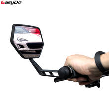 Easydo 1 par espelho retrovisor da bicicleta ciclismo ampla gama de volta refletor ajustável esquerda direita espelhos 2024 - compre barato