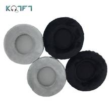 KQTFT 1 Pair of Velvet Replacement Ear Pads for Electronics TDS-5 TDS-5M TDS-15 Headset EarPads Earmuff Cover Cushion Cups 2024 - buy cheap