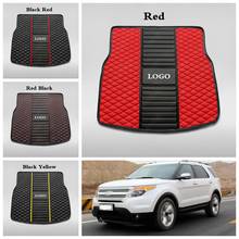 Custom Car Trunk Mats for Ford Focus Mondeo Fiesta Mustang S-max Explorer Ecosport C-max Tourneo F-150 Everest Edge Boot Pads 2024 - buy cheap