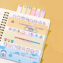 Kawaii Memo Pad Bookmarks Creative Cute Cat Dog Sticky Notes index Posted It Planner Stationery School Supplies Paper Stickers 2022 - buy cheap