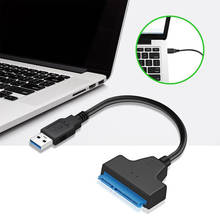 Cabo usb3.0 do disco rígido do cabo sata 2.5in do adaptador do disco rígido ao conversor de sataiii 2024 - compre barato