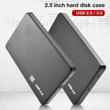 Carcasa de disco duro SSD/HDD USB 3,0/2,0 5gbps de 2,5 pulgadas, carcasa de disco duro SATA con cierre externo, para PC 2024 - compra barato