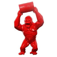 Escultura de decoración del hogar para niños, estatua de Monkey King Kong de 180cm, producto personalizado 2024 - compra barato