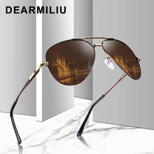 DEARMILIU Unisex Classic Alloy Frame Driver Men Sunglasses Polarized Coating Mirror Frame Eyewear aviation Sun Glasses For Women 2024 - buy cheap