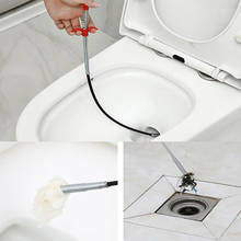 Kitchen Bath Rod Hair Remover Drain Clog Water Sink Cleaner Snake Unblocker 60cm 2024 - buy cheap