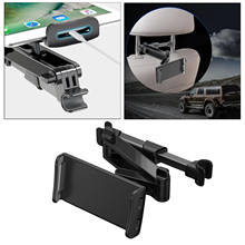 Soporte de aleación de aluminio giratorio de 360 grados para teléfono móvil, reposacabezas de asiento trasero, para iPad, almohada de coche 2024 - compra barato