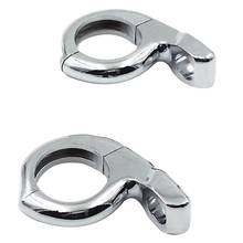 1 Inch 25mm Chrome Turn Signal HandleBar Clamp on Mirrors Adapter Mount ATV Motorcycle Scooter 2024 - buy cheap