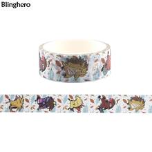 10pcs/set Blinghero Funny Animal 15mmX5m Cartoon Tape Stickers Adhesive Tapes Funny Stationery Tapes Masking Tape BH0138 2024 - buy cheap