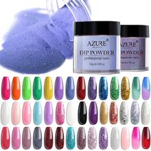 Azuer Beauty Diamond Glitter Dipping Powder Newest Color Shiny Nail Dust Gradient Color Natural Dry Dip System Powder 2024 - buy cheap