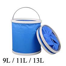 Portable Folding Bucket Collapsible Multifunctional Folding Outdoor Bucket Basin for Camping Hiking Travelling Fishing Washing 2024 - buy cheap