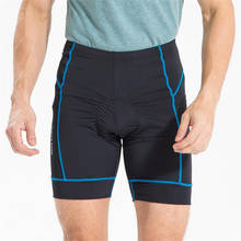 Pantalones cortos de Ciclismo para hombre, Shorts de secado rápido con almohadilla de GEL 4D, a prueba de golpes, alta elasticidad, Bermudas reflectantes para Ciclismo de montaña o carretera, talla grande 2024 - compra barato