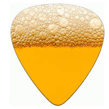 Jarra de cerveza fría de Material de primera calidad, botella, púas de guitarra, impresión personalizada de plástico celuloide, calibre medio de 0,71mm 2024 - compra barato