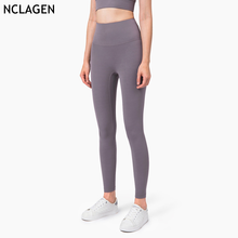 NCLAGEN, штаны для йоги, высокое качество, леггинсы для тренажерного зала, Спортивная, для женщин, для фитнеса, с высокой талией, с защитой от приседаний, для приклада, двухсторонние, для тренировок, колготки 2024 - купить недорого