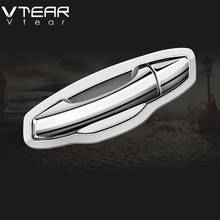 Vtear For Skoda Octavia A7 door handle cover body pull bowl chrome styling Exterior decoration car-styling accessory 2015-2017 2024 - buy cheap