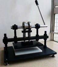 Leather Indentation / Cutting Machine, Manual Die Cutting Machine, Punching Leather Die Cutting Machine 2024 - buy cheap