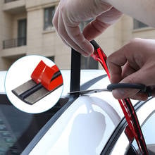 Car Window Edge Windshield Rubber Seal Strips Auto Seal Protector Sticker Roof Rubber Sealing Strip Noise Insulation Accessories 2024 - buy cheap