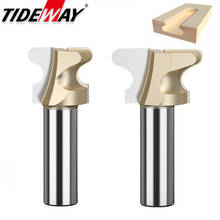Tideway Professional Grade Arc Nail Drawer Pull Router Bit Door Handle Slotting Milling Cutter Woodworking Grooving CNC Bits 2024 - buy cheap