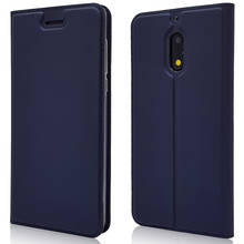 Ultra Slim Magnetic Case For Nokia 6 Flip Stand Cover with card slots Fundas Protective Shell 2024 - buy cheap