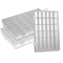 36 grids Plastic Storage Box Jewelry Organizer containers Bead Box Fishing Tackle Boxes with Adjustable Dividers 36 grids 2024 - buy cheap