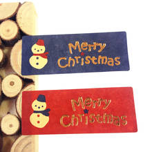 100PCS/Lot  Vintage Snowman "Merry Christmas" series DIY Multifunction Seal Sticker/ Gift package Label 2024 - buy cheap