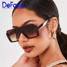 Frameless Flat Top Sunglasses For Women Brown tinted lenses Plastic Frame Sun Glasses Female Eyewear UV400 Vintage Shades 2024 - buy cheap