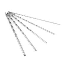 WSFS Hot 5PCS Extra Long High-speed Steel Drill Bit Sets Straight Shank Twist Drill Bit Tool 2-5mm for Wood 2024 - buy cheap