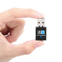 300 Мбит/с USB беспроводной адаптер LAN wifi 802.11n/b/g WLAN карта wifi адаптер 2024 - купить недорого
