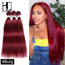 613 Blonde Brazilian Human Hair Bundles Straight 8-26Inch Human Hair Weave Bundles 4/27/30/33/99j/Burgundy Remy Hair Extensions 2024 - buy cheap