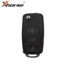 Xhorse XKB509EN Wired Universal Remote Key B5 Style Flip 3+1 Buttons for VVDI Key Tool English Version 10pcs/lot 2024 - buy cheap