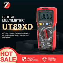 Multímetro digital TRMS, probador de resistencia de frecuencia de capacitancia con LED, voltímetro de CA y CC, UNI-T UT89XD 2024 - compra barato