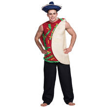 Holiday party stage show Halloween cosplay burrito TACO costume 2024 - buy cheap