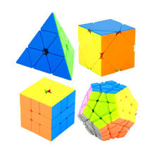 MoYu MeiLong-Cubo mágico de forma extraña, pirámide Skew SQ1, caja de regalo Megaminx, combinación de juguete, rompecabezas profesional, Cubo mágico 2024 - compra barato