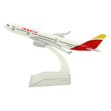 Aviões de escala, 16cm, aviões de modelo airavião airaviavião fundidos pela espanha, aeronave helicóptica modelo, avião de liga metálica, presente para crianças, decoração colecionável 2024 - compre barato