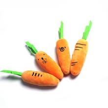 Dog Pet Toys plush radish vocal toys Carrot Shape Toy Chew Squeaky Noise Cleaning Teeth Toy Chew Training Supplies Fast delivery 2024 - buy cheap