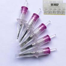 20PCS BIGWASP Transparent Tattoo Cartridge Needles Curved Round Magnum 5/7/9/11/13/15/17/19/21/23/25/27RM For Tattoo Pen Supply 2024 - buy cheap