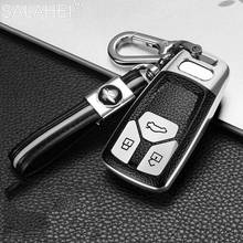 TPU Car Key Cover For Audi A4L A4 B9 Q5 Q7 TT TTS TFSI A5 S5 8S 2016 2017 2019 Key Ring Auto Protection Key Shell Accessories 2024 - buy cheap