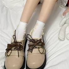 Zapatos de fiesta de té Kawaii para mujer, zapatillas de Lolita de Anime japonés, Harujuku Jk Loli, de primavera, novedad 2024 - compra barato