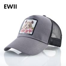 Gorra Snapback con visera de animal para hombre y mujer, gorro de béisbol con visera de animal, estilo hip hop, transpirable 2024 - compra barato