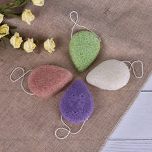 1PCS 4 Natural Colors Konjac Sponge Cosmetic Puff Sponge Face Cleaning Wash Care Powder Makeup Tools Face Cleanser Tool 2024 - buy cheap