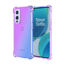 Hybrid Color Soft Non-fingerprint TPU Case for Oneplus 9 Pro Nord N100 N10 7 8 7T 8T Protective Cover 2024 - buy cheap