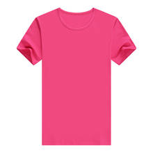 Футболка женская Модальная однотонная, модная повседневная рубашка, черный белый розовый красный топ, одежда на лето 2024 - купить недорого
