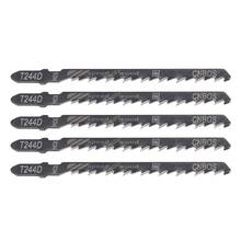 5Pcs/set T244D Saw Blade Hacksaw Jig Saw Blade Set Reciprocating Curve Saw Blade For Hard Wood Saw Cutting Tool 2024 - buy cheap