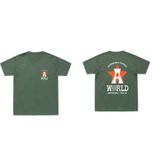 Camiseta con estampado de Cactus Jack ASTROWORLD para hombre y mujer, camisa de manga corta con estampado estilo Hip Hop de Travis Scots, Texas, novedad 2024 - compra barato