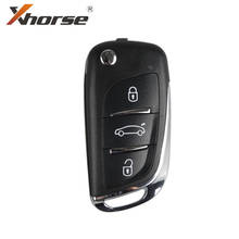 Xhorse VVDI2 XKDS00EN For DS Type Remote Key 3 Buttons with Xhorse X002 Wire Remote Key 1 pc 2024 - buy cheap