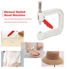 1 Set Manual Nailed Bead Machine Clothing Hand Pearl Cap Rivet Craft Diy Repair Knitting Lace Hat Hair Tools Sewing Accessory 2024 - buy cheap