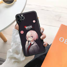 Mashu Kyrielight anime girl Soft Silicone Glass Phone Case Cover Shell For iPhone SE 6 6s 7 8 Plus X XR XS 11 12 Mini Pro Max 2024 - buy cheap