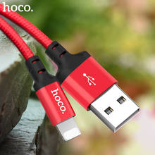 HOCO best USB charging cable for iPhone 8 7 6 5 plus USB cable fast charger data cable for iPhone 11 Pro X XS Max XR iPad cables 2024 - buy cheap