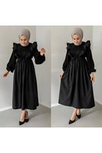 Кафтан шифон Абая линшань платье ислама кафтан S для хиджаб для мусульманок платье 2021 2024 - купить недорого
