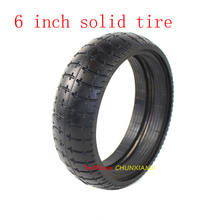 Good Quality 6 Inch Electric Scooter Solid Tire 6" Tubeless Tyre Fits Many Gas Electric Scooters Tire 2024 - buy cheap